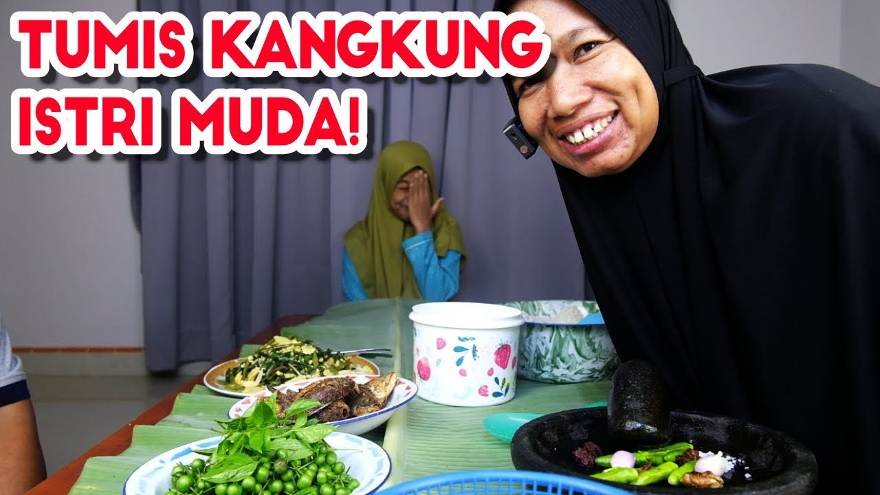 GAK SANGGUP! SAHUR BIKIN KAREDOK LEUNCA + IKAN PEDA + OSENG KANGKUNG ISTRI TUA!