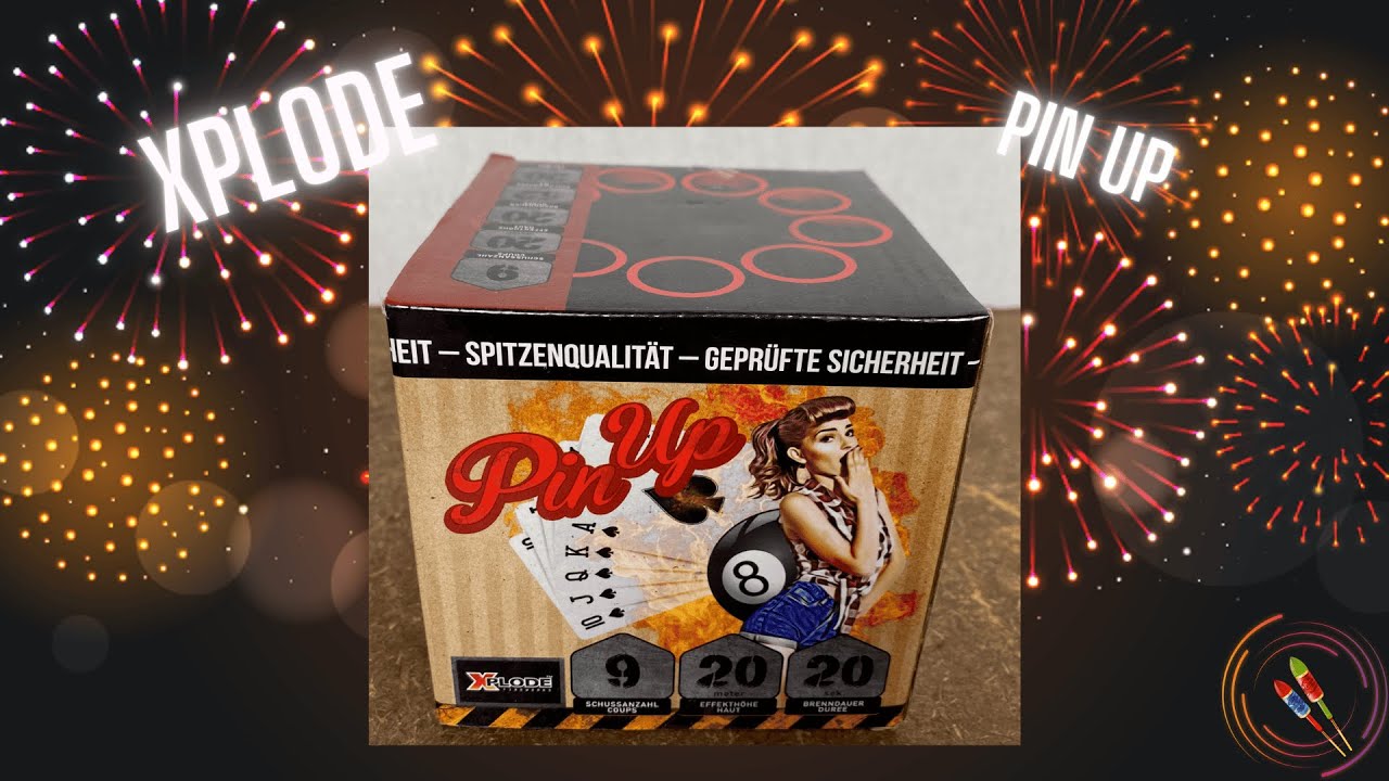 kleiner 9-Schüsser von XPlode | XPlode Pin UP | Mister Pyrotec