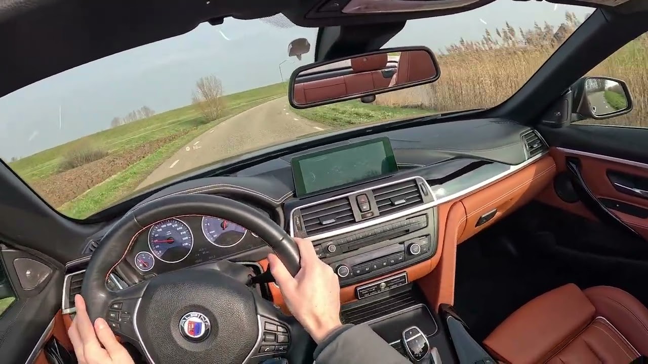 BMW Alpina B4 Cabriolet F33 2016 overview and test drive