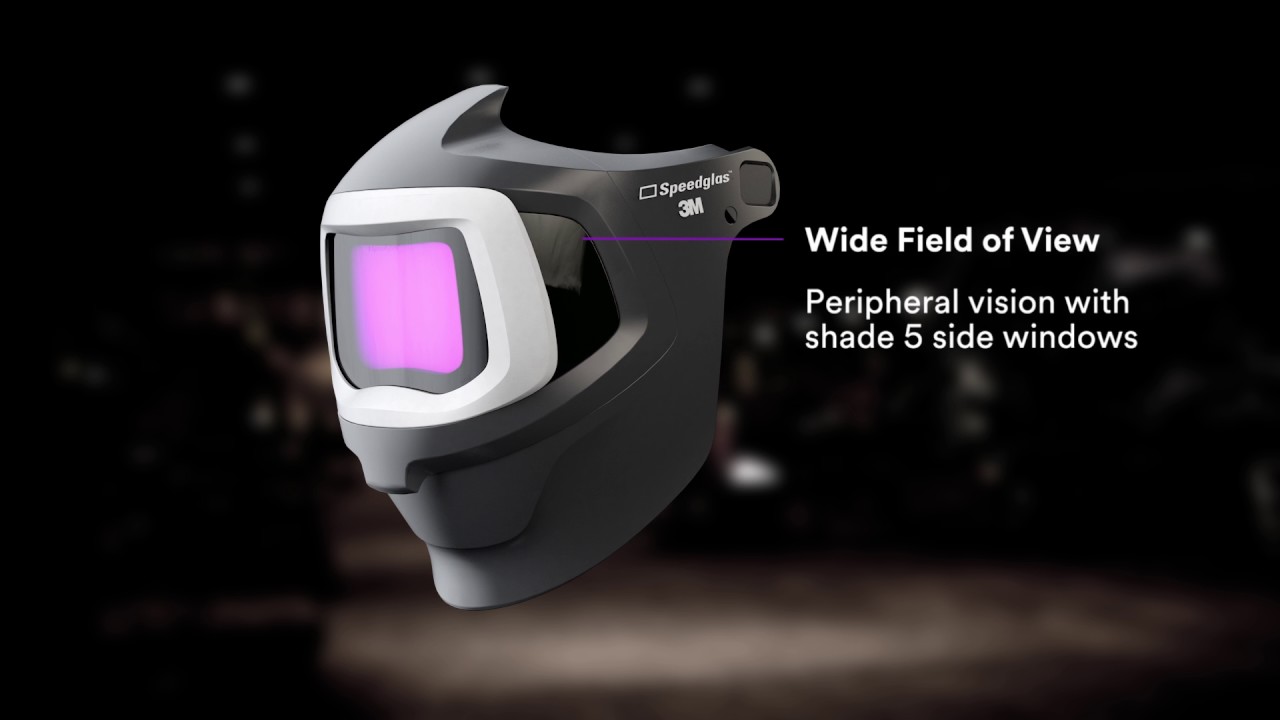 3M Speedglas 9100 MP with Adflo powered air respirator