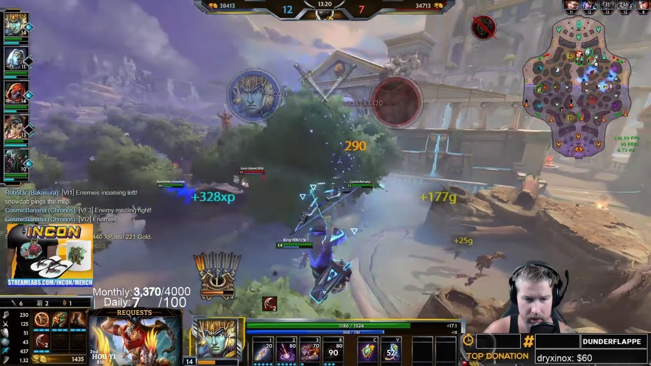 HUNTERS ARE BUSTED! TOP TIER RAMA SNIPES! | Incon | Smite