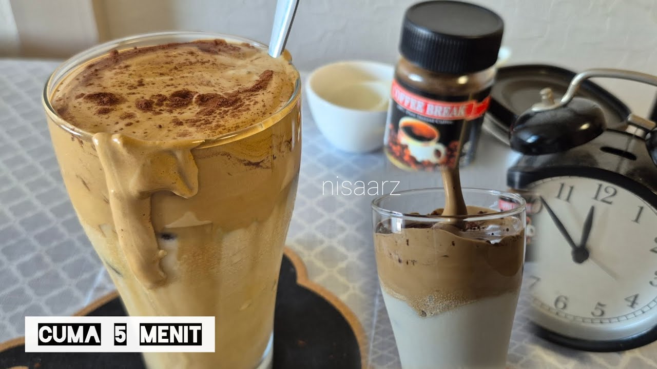 MASAKVLOG | DALGONA COFFEE | MINUMAN VIRAL | 5 MENIT JADI