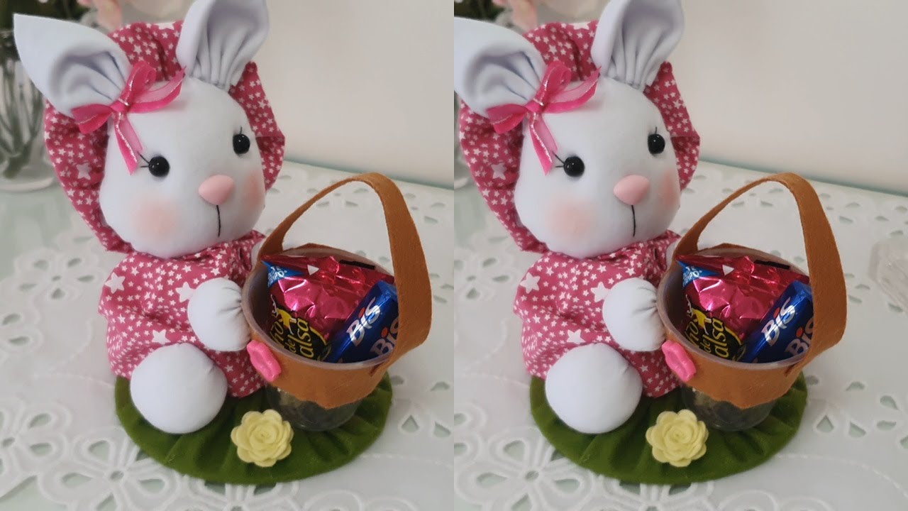 Idea Increíbele con Fuxico Conejo de Pascua fácile vender mucho