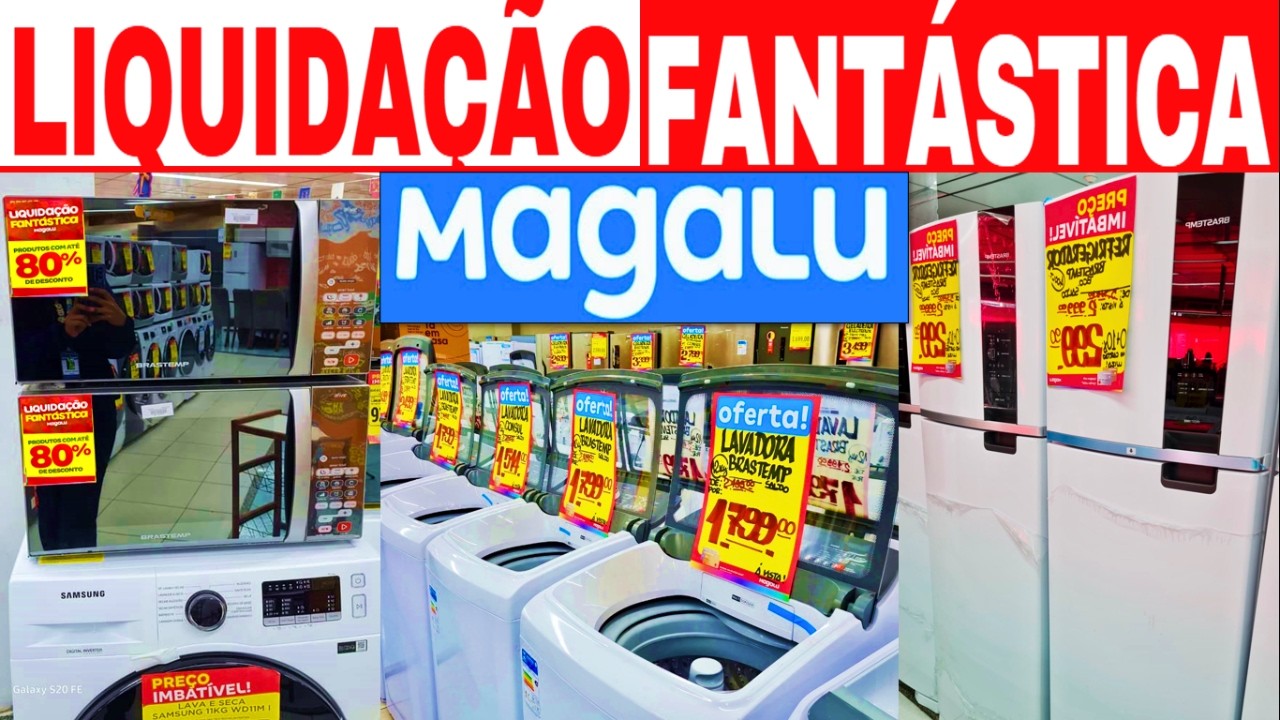 🚨Chegou a HORA: MAIOR LIQUIDAÇÃO da HISTÓRIA do Magazine Luiza - Confira AGORA o ESQUENTA