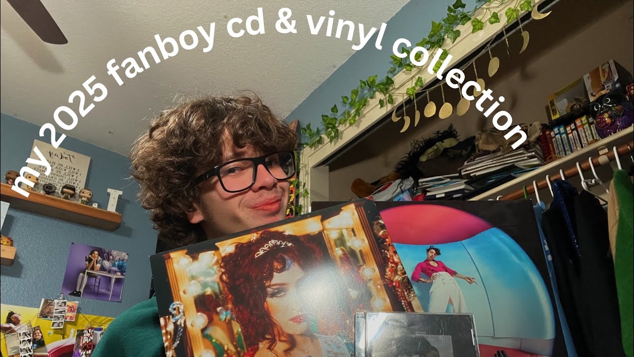 my 2025 fanboy cd & vinyl collection!