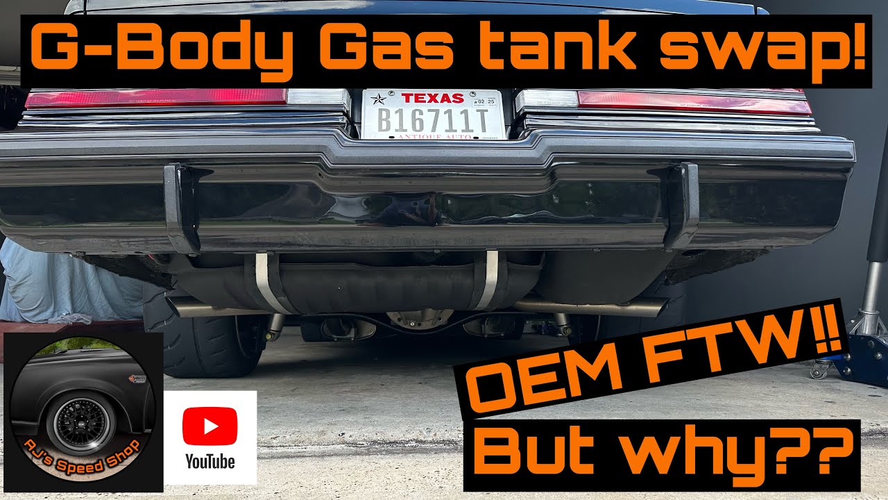 Buick Grand National Gas tank swap for BETTER performance.