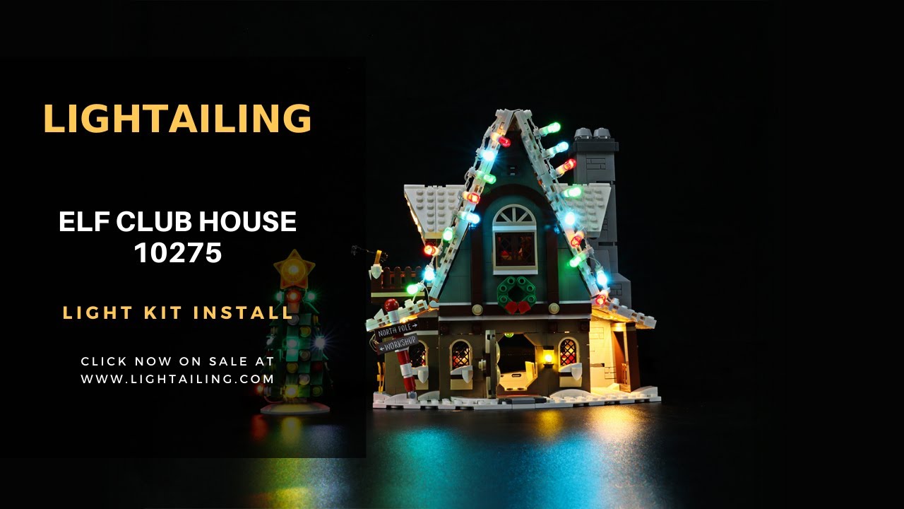 Lightailing Light Kit For Lego Elf Club House 10275