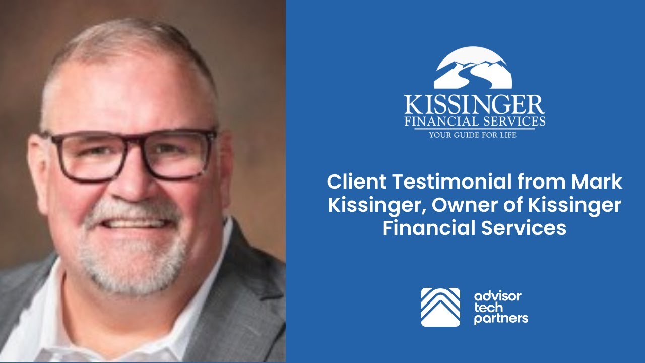 Client Testimonial from Mark Kissinger of Kissinger Financial Services
