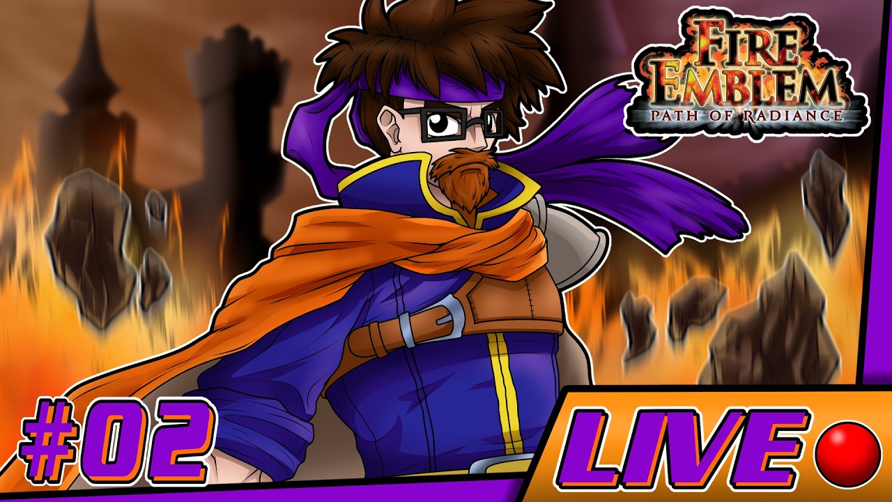 Fire Emblem Path Of Radiance!! Part 2 First Time Playing!! Live