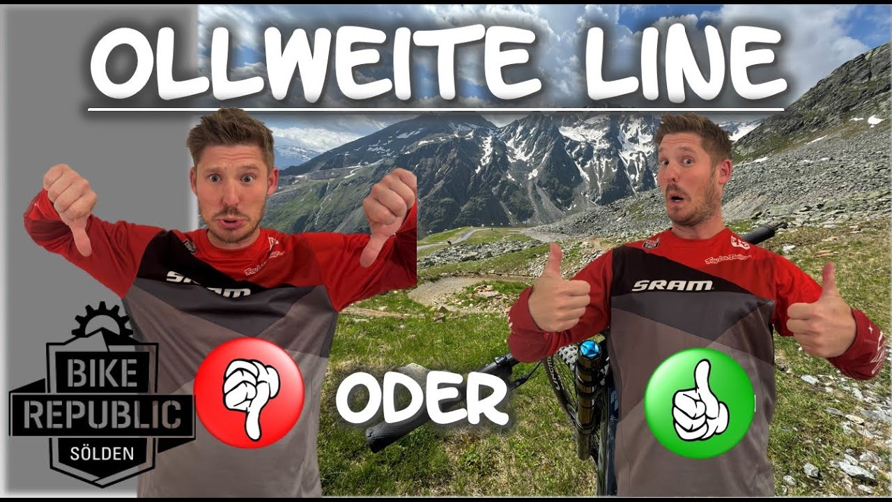 Bike Republik Sölden: Ollweite Line 6010 |7 km MTB Trail Check über Steinfelder, Anlieger & Sprünge