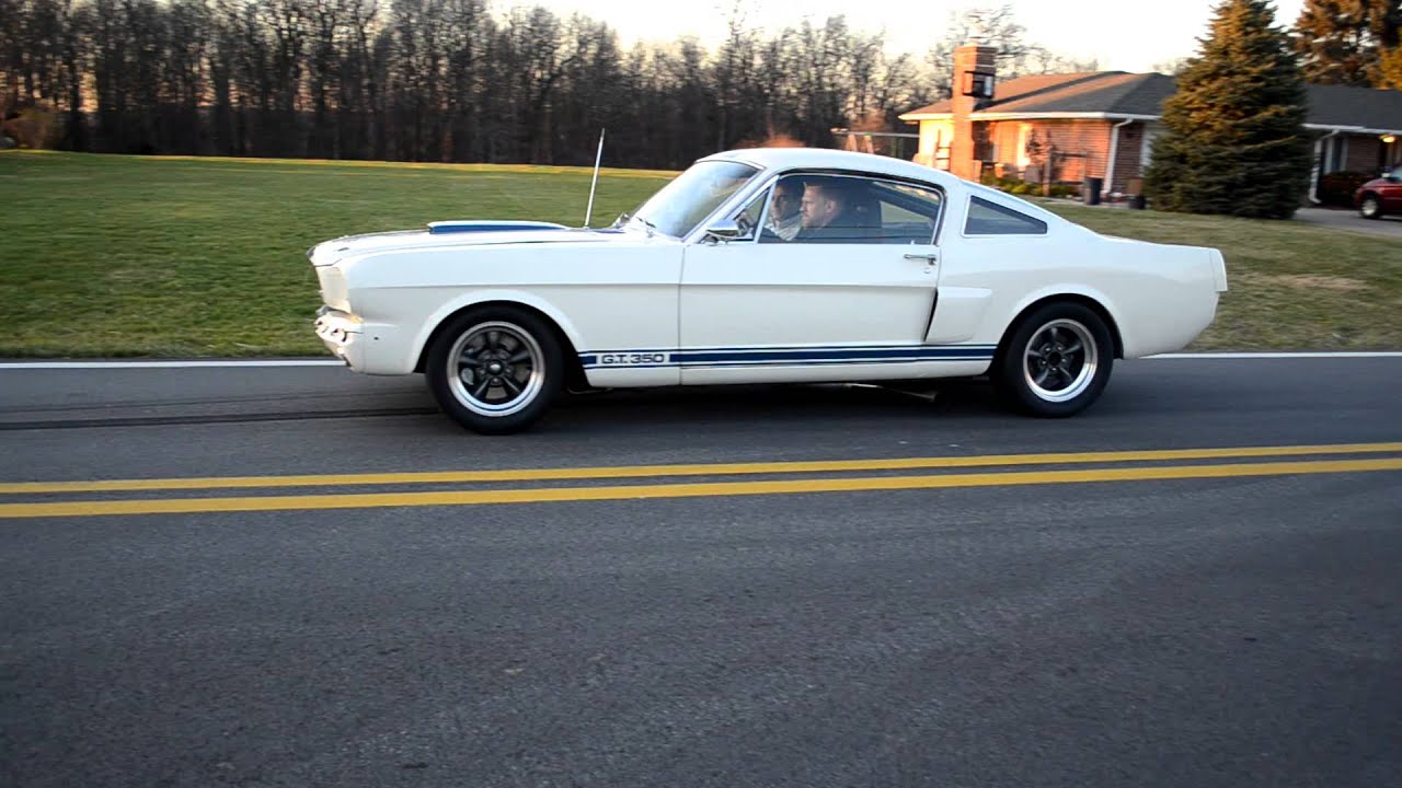 289 Race Motor Test Drive 1 GT350