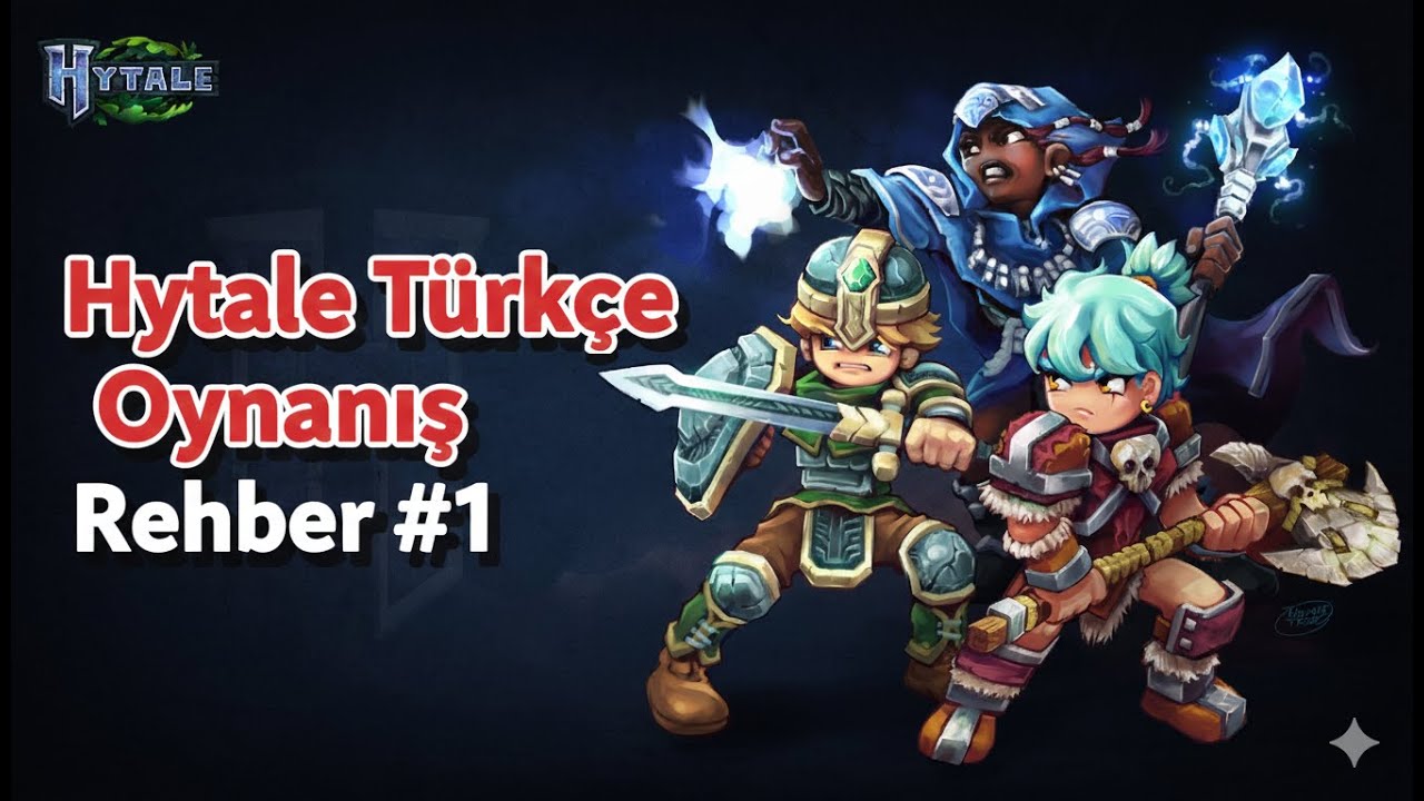 Hytale Türkçe Oynanış Rehber #minecraft 'ı Unutturacak mı? #hytale #hytalegame #1
