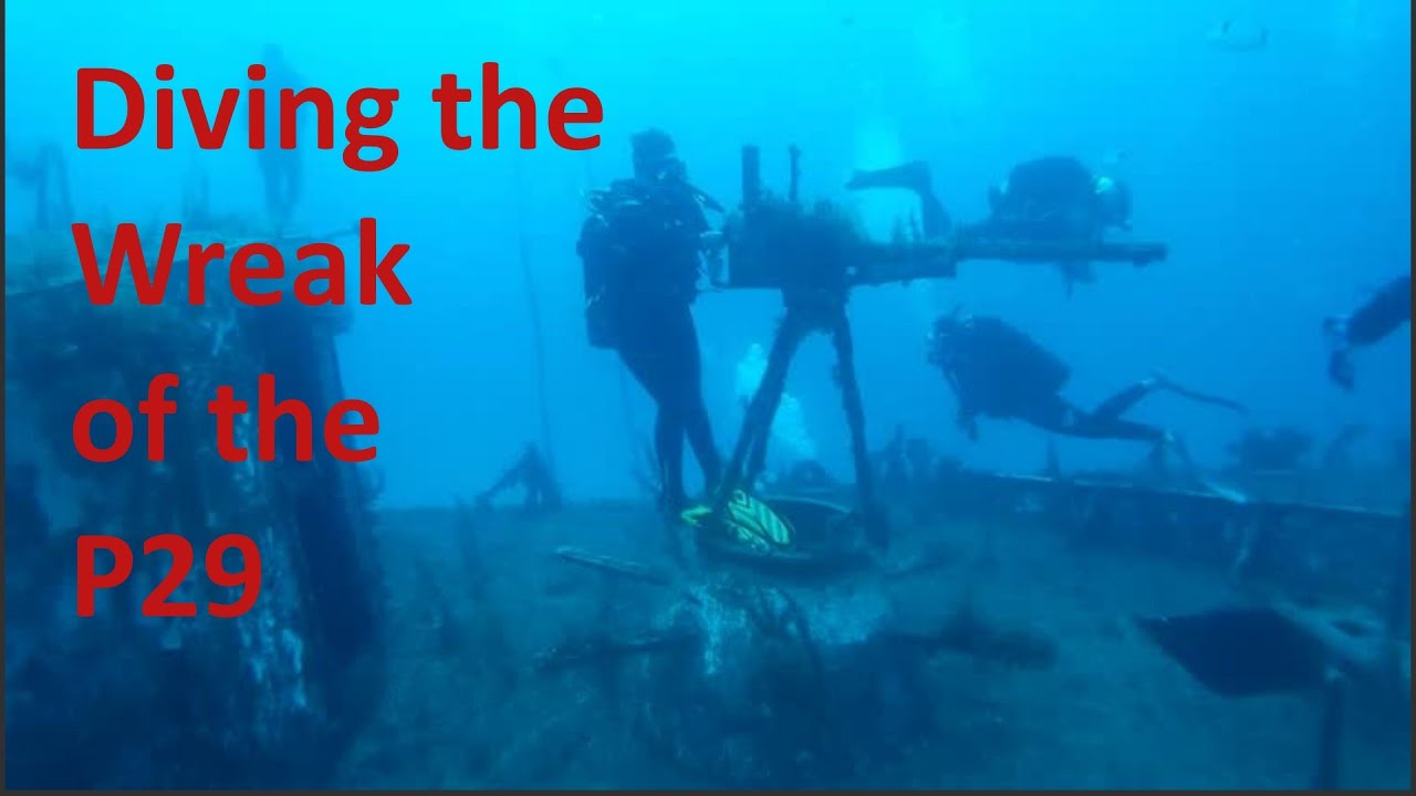 Diving the wreck of the P29 in Malta