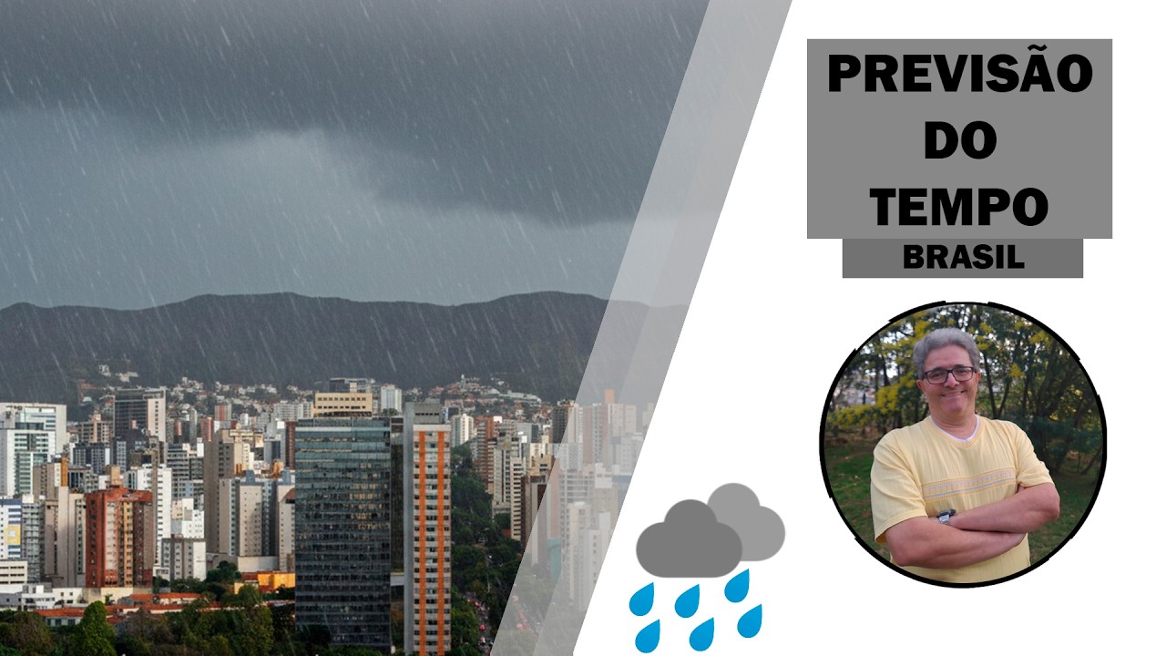 Brasil | Última semana de fevereiro e início de março com muita chuva (23/02/2026)
