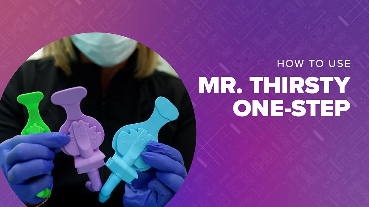 How to Use Mr. Thirsty from Zirc Dental Products