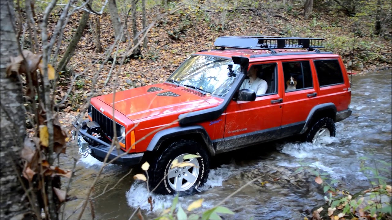 Mountain Camping and Wheeling - Jeep Cherokee XJ