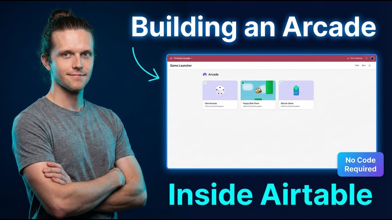 I Built an Arcade Using Only Airtable Features (Here's How)
