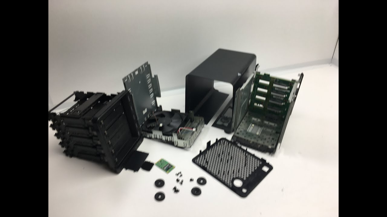 Drobo 5N NAS Network Attached Storage Look at inside inside Tear Down Take Apart NoN Not Working