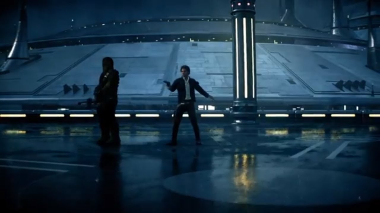 STAR WARS Battlefront II Luke Skywalker,Lando Calrissian,Chewbacca In Heroes Showdown