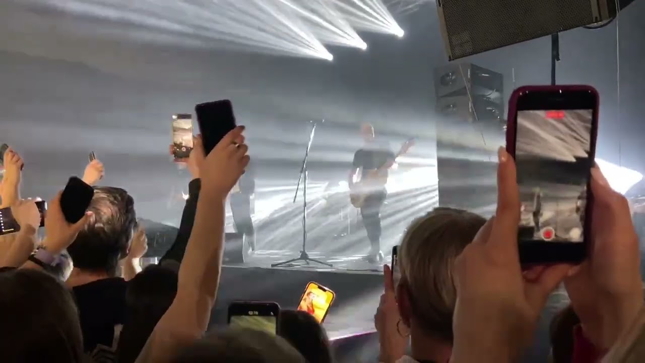 Concert of the rock group 