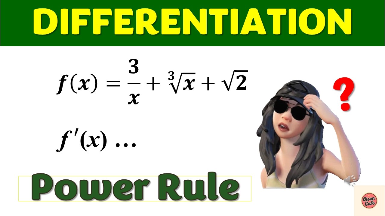 Power Rule Differentiation | O Level & A Math (Singapore)