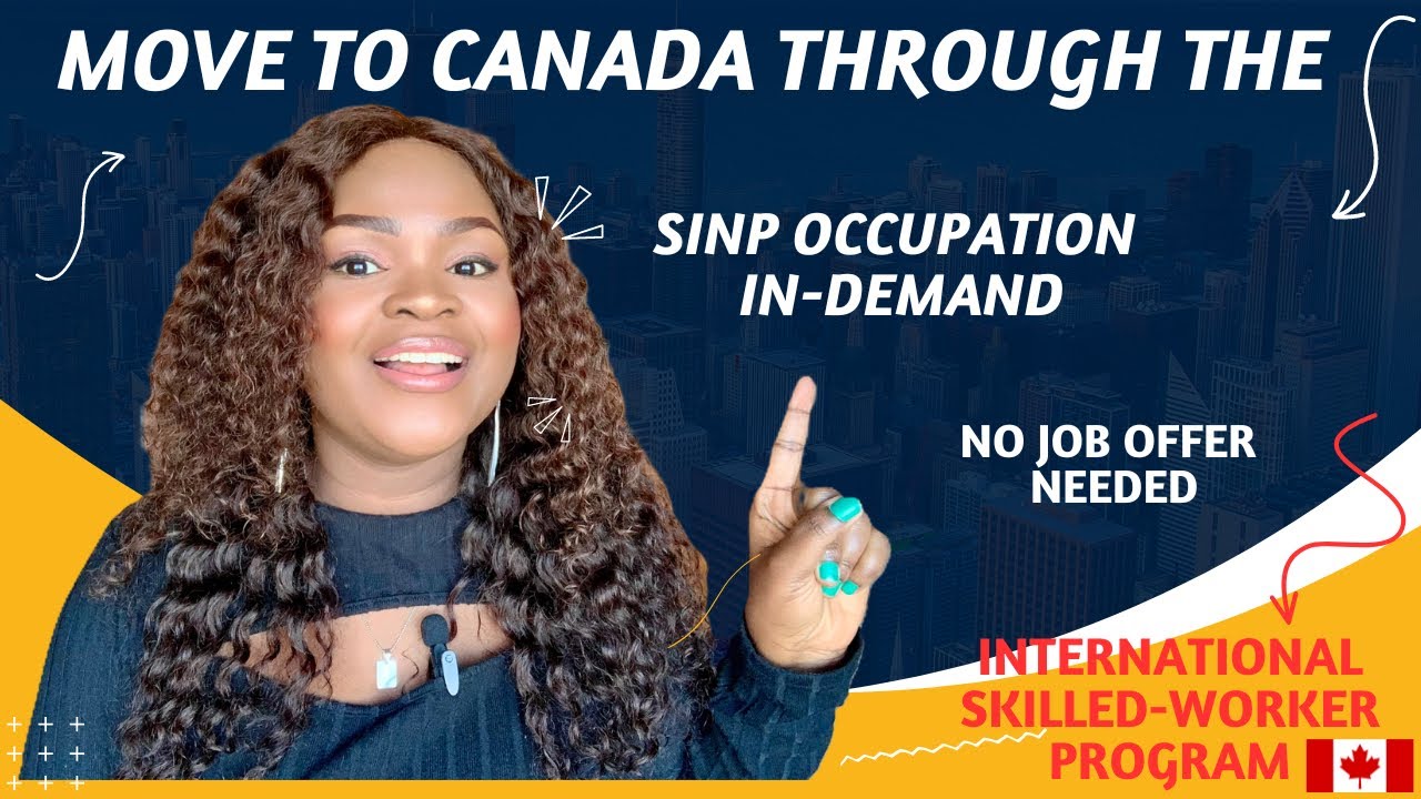 Move to Canada with the SINP In-Demand Occupation Program | No Job Offer needed | Pathway to PR