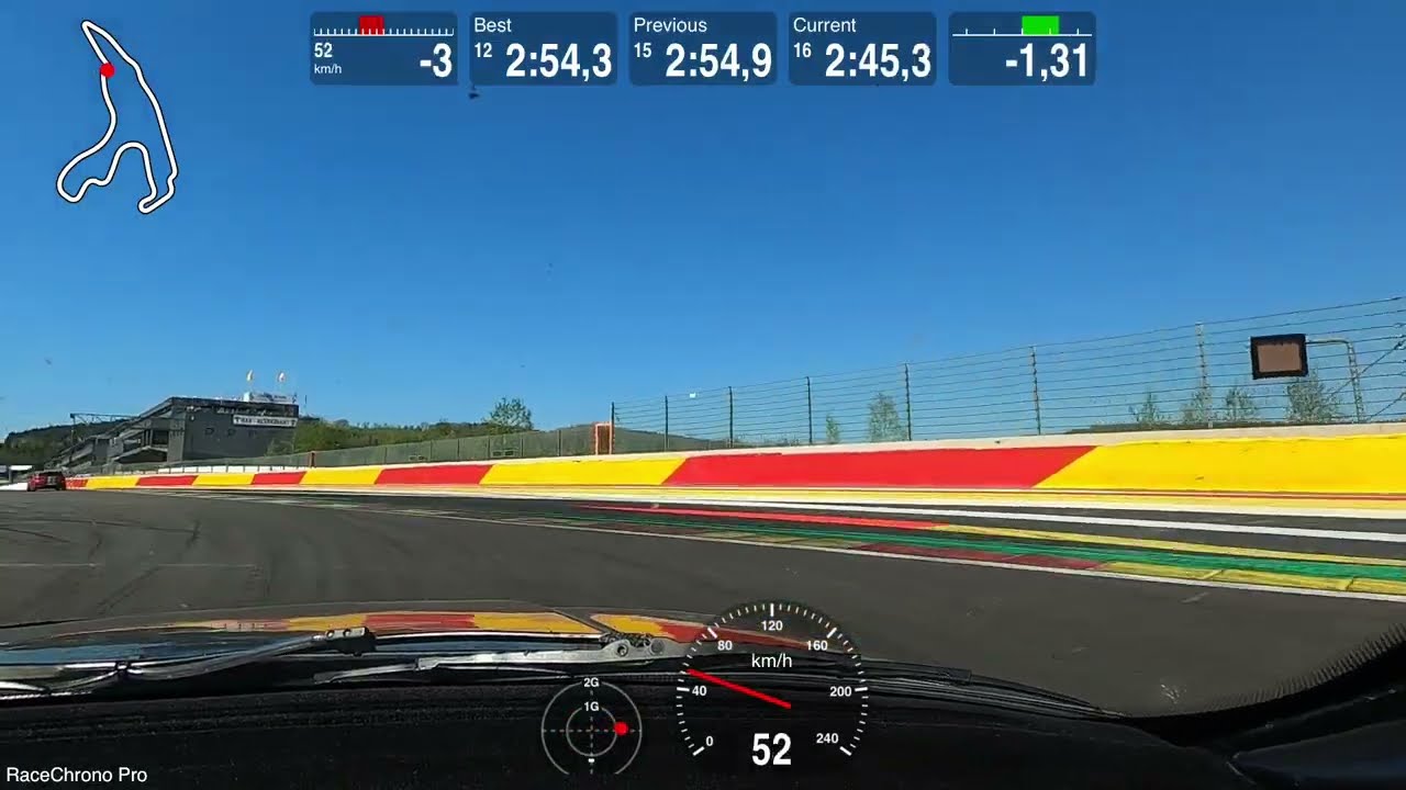 Spa Francorchamps, BMW E36, 330i, 2:53,0