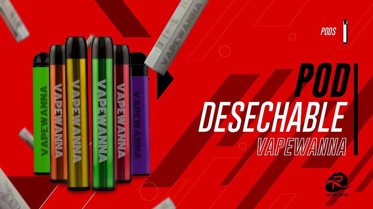 POD desechable de vapeo, VAPEWANNA