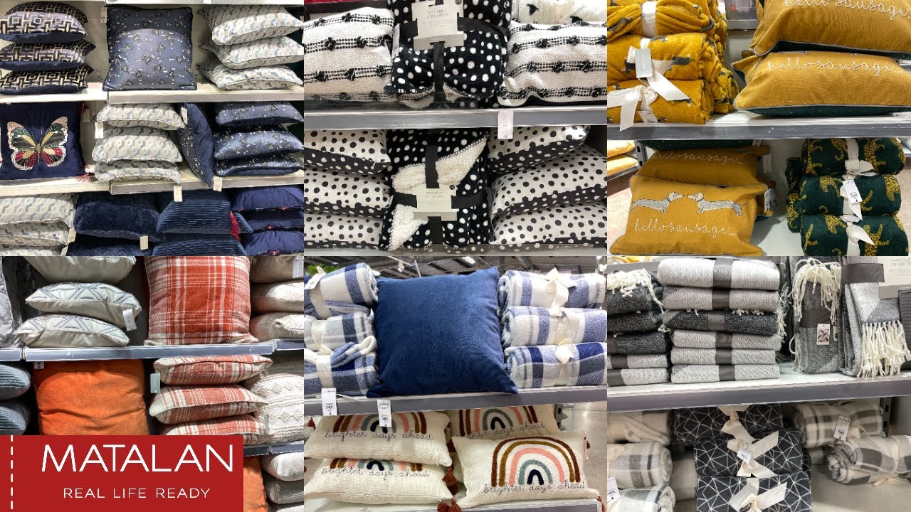 MATALAN CUSHION & THROWS NEW COLLECTION WITH PRICE FEB 2022 | MATALAN SHOPPING HAUL | TRAVELANDSHOP