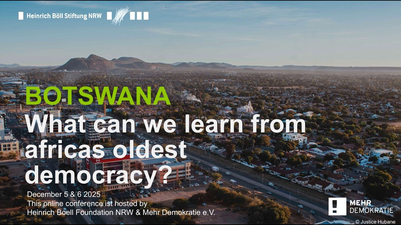 Botswana Conference Part 3: Activists from Botswana's civil society present their work