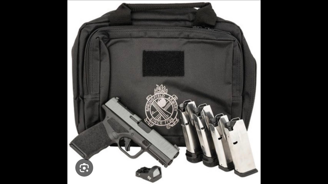 Распаковка, обзор и тестирование комплекта экипировки Springfield Hellcat Pro.