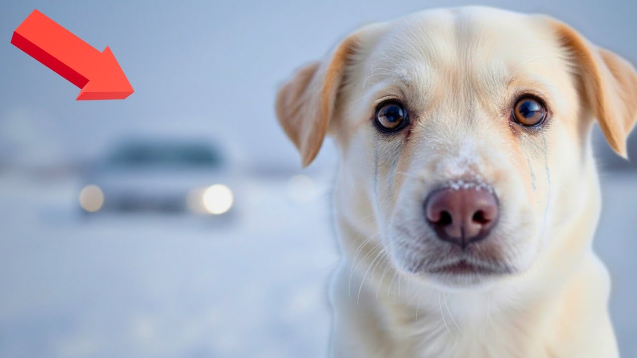 En el FRÍO EXTREMO, esta MADRE PERRA nunca ABANDONÓ a su CACHORRO