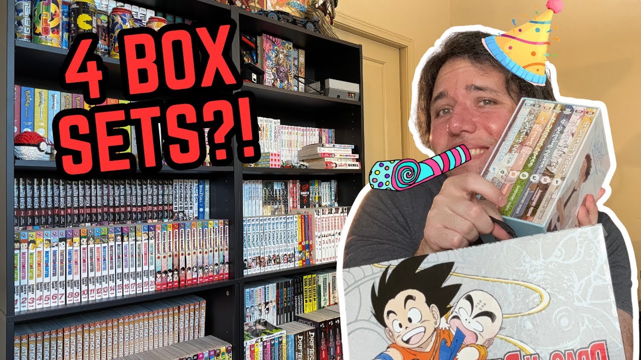 My Birthday MANGA HAUL Was INSANE! (60+ Volumes)