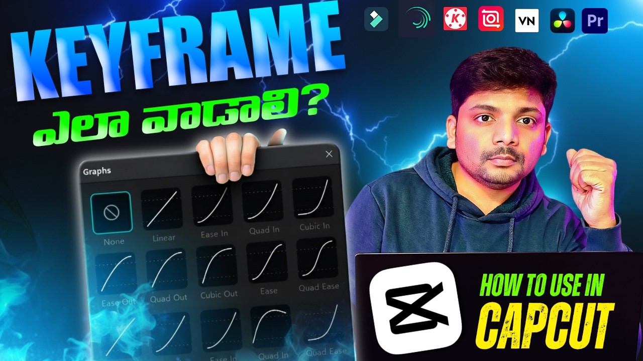 CapCut Keyframes Tutorial in Telugu | CapCut Keyframes Complete Guide