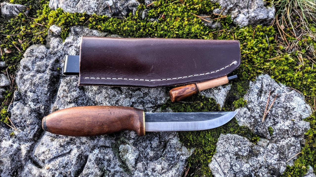 DIY KNIFE MAKING  Lauri 108 blade - Výroba Fínskeho Puukko noža