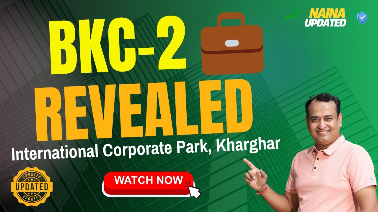 BKC 2 Revealed - Navi Mumbai's Billion-Dollar Corporate Hub! #BKC2 #naina