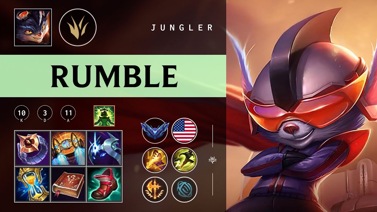 Rumble Jungle vs Zac - NA Diamond Patch 26.01