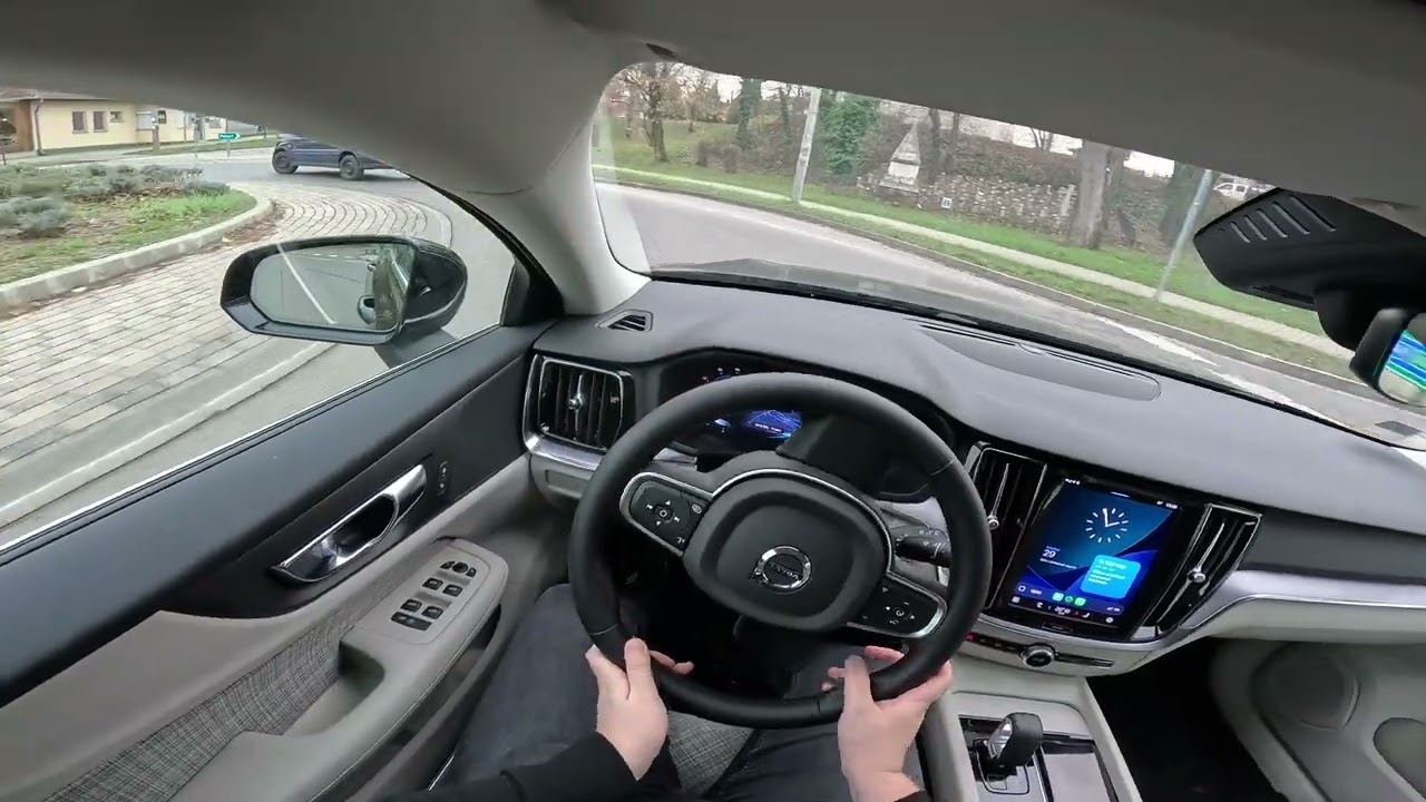 2025 Volvo V60 2.0 B4 145 kW (~195 hp) - Magyar POV Videó - Hungarian POV Drive 4K60FPS