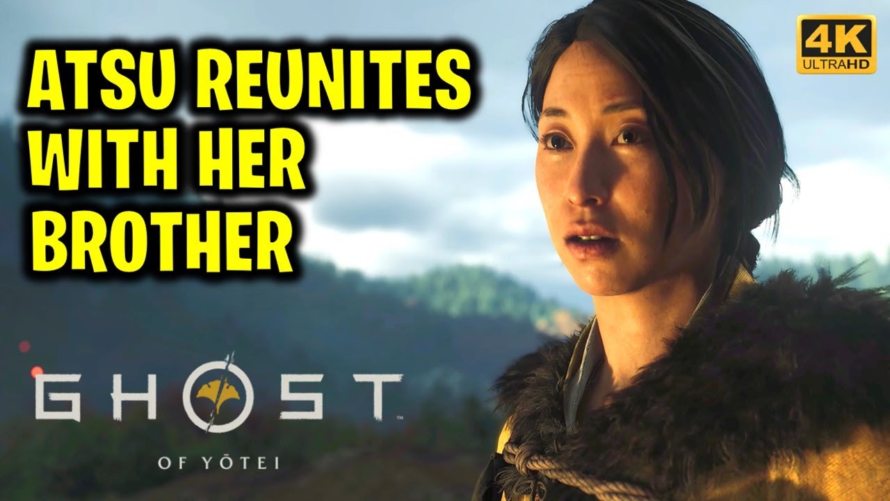 Ацу воссоединяется со своим братом Дзюбэем | Ghost of Yotei 4K HDR Cutscene