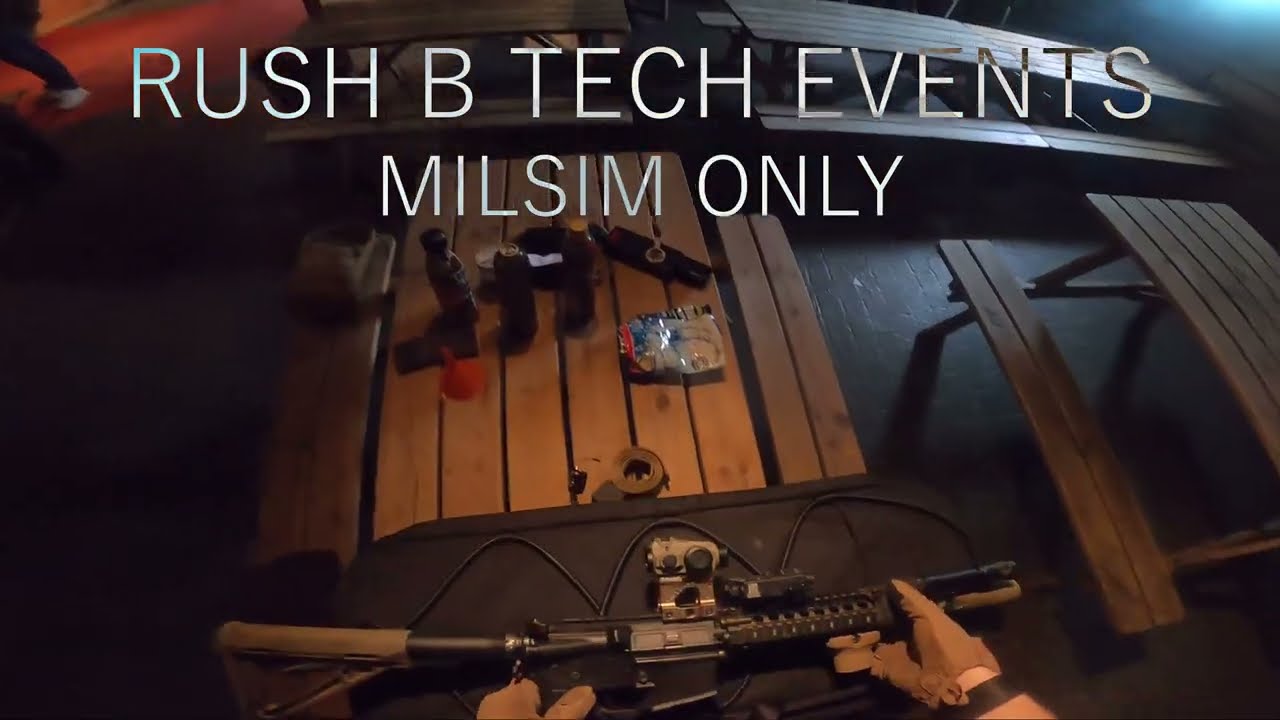 INDOOR MILSIM - Rush B Airsoft Events - Tokyo Marui MWS