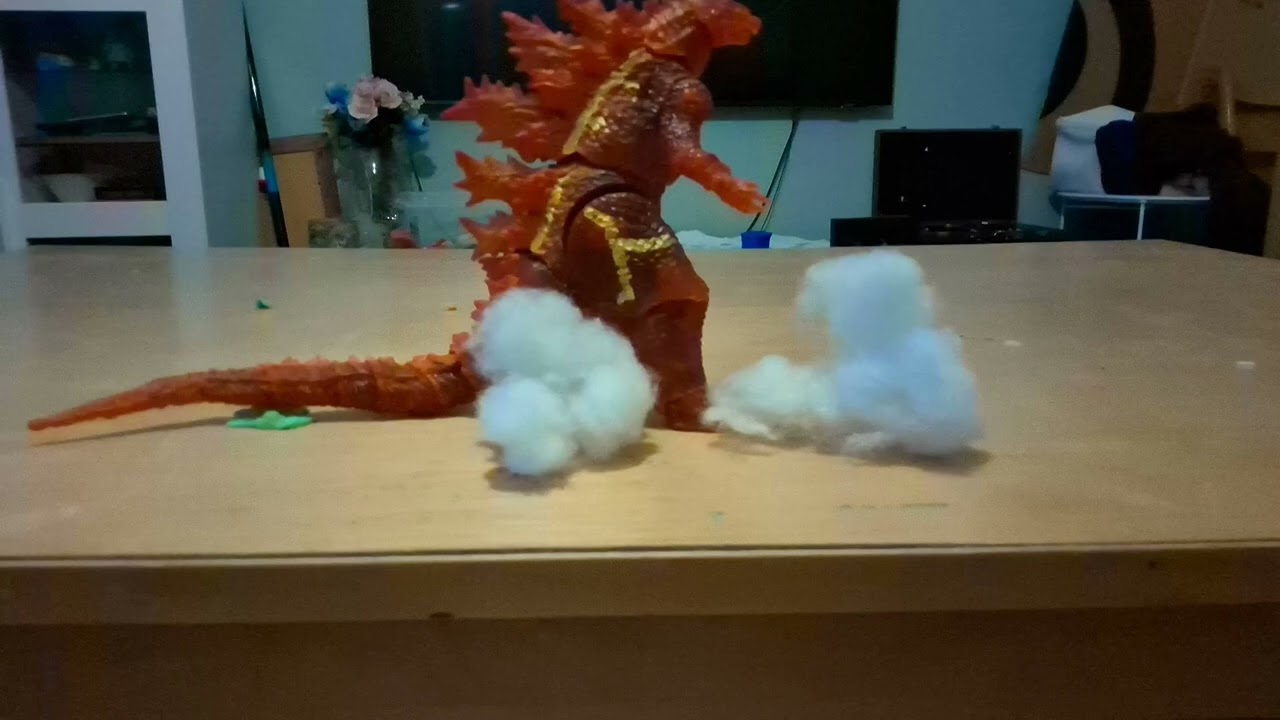 Godzilla  #stop motion animat#