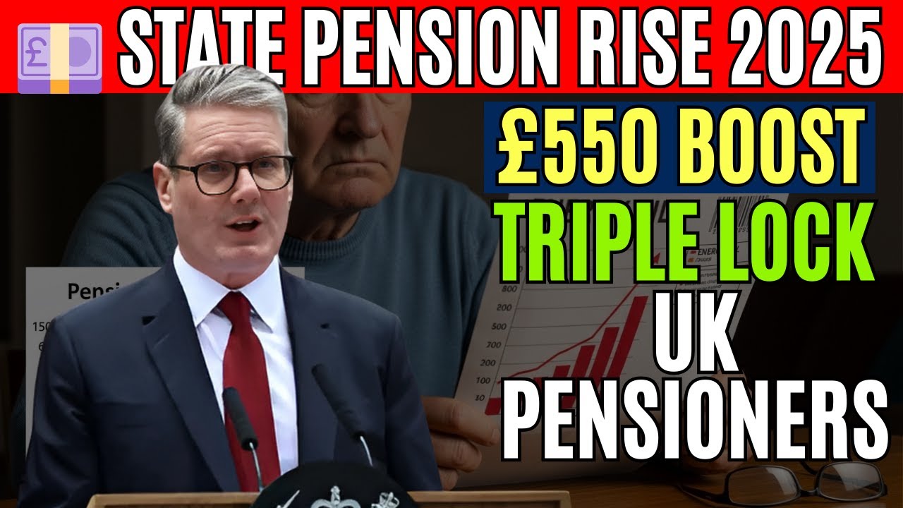 State Pension Rise 2025: Triple Lock Could Boost Payments by &pound;550+ for UK Pensioners