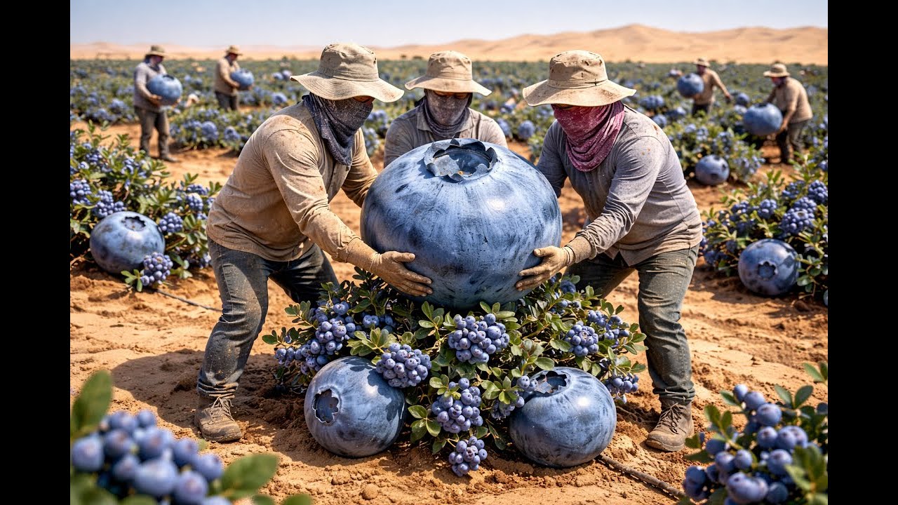 They Tried Growing Blueberries in the Desert — What Happened Next Was Unbelievable