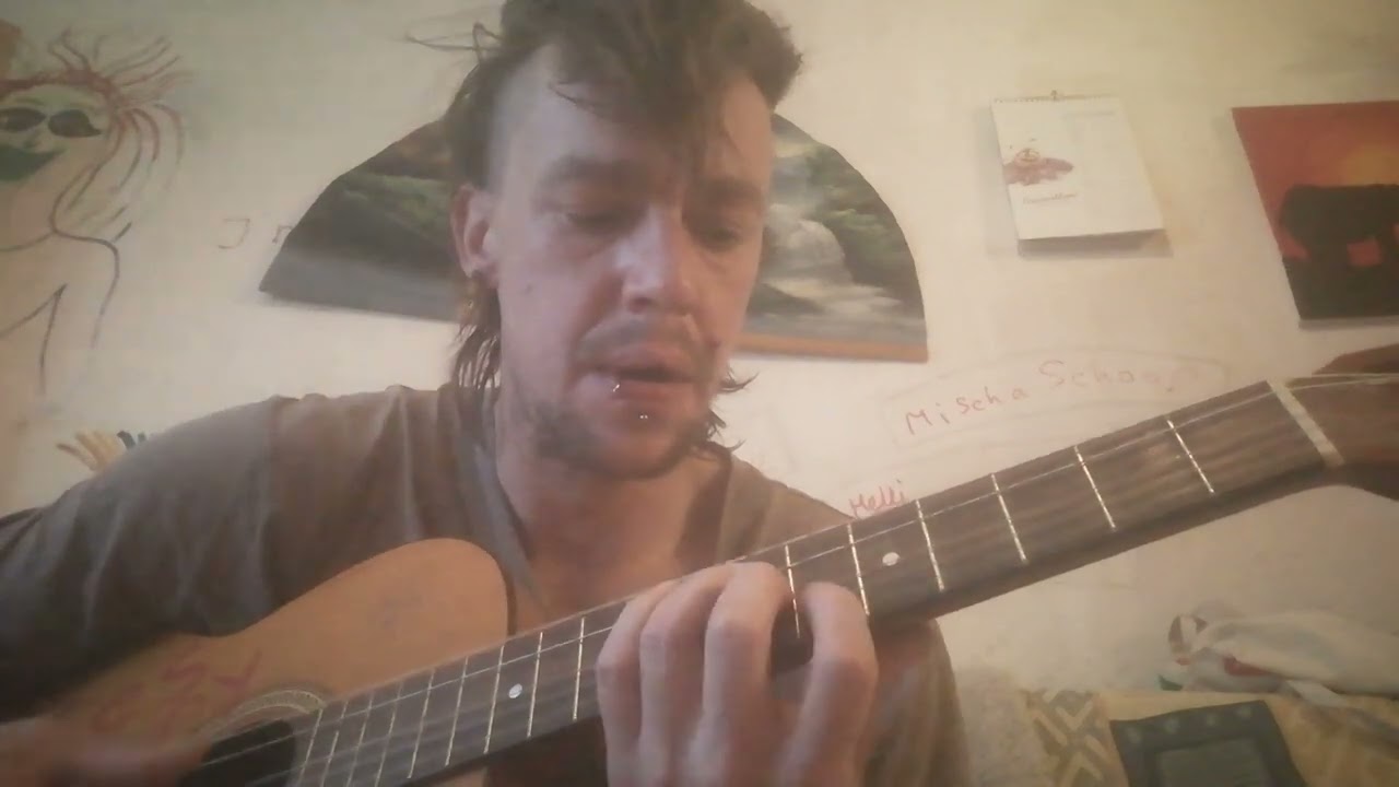 Mischa und Gitarre 