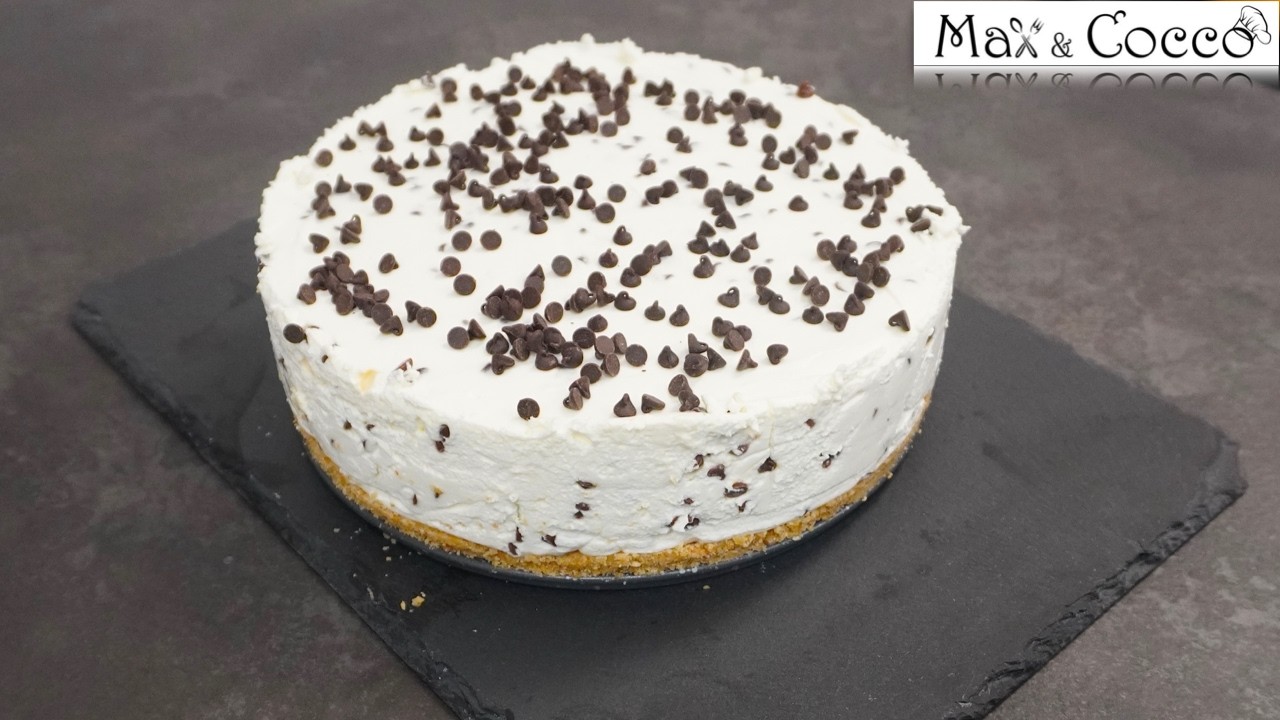 Cheesecake alla Stracciatella senza Cottura: Dolcezza Perfetta