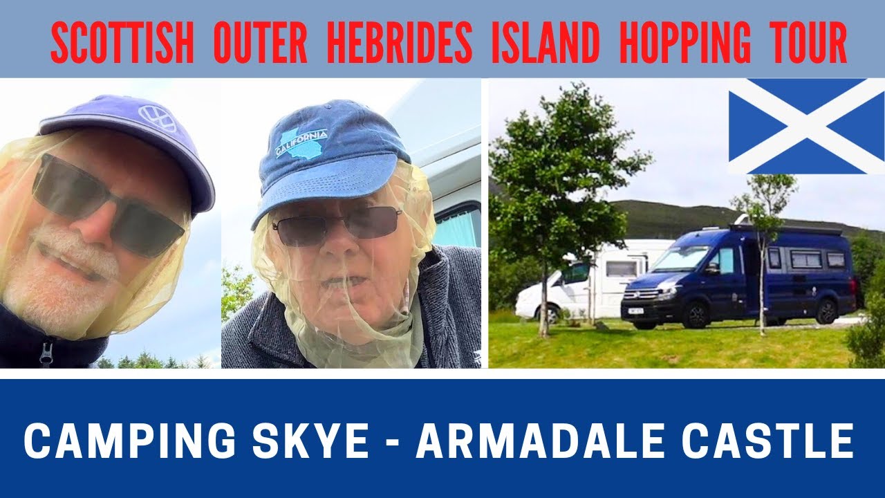 ISLE OF SKYE | Camping Skye Broadford | Armadale Castle | Vlog 649