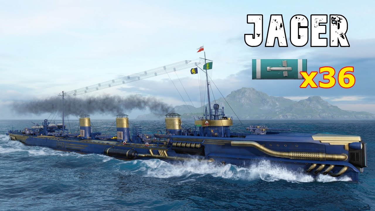 World of WarShips Jäger - 1 Kills 210K Damage