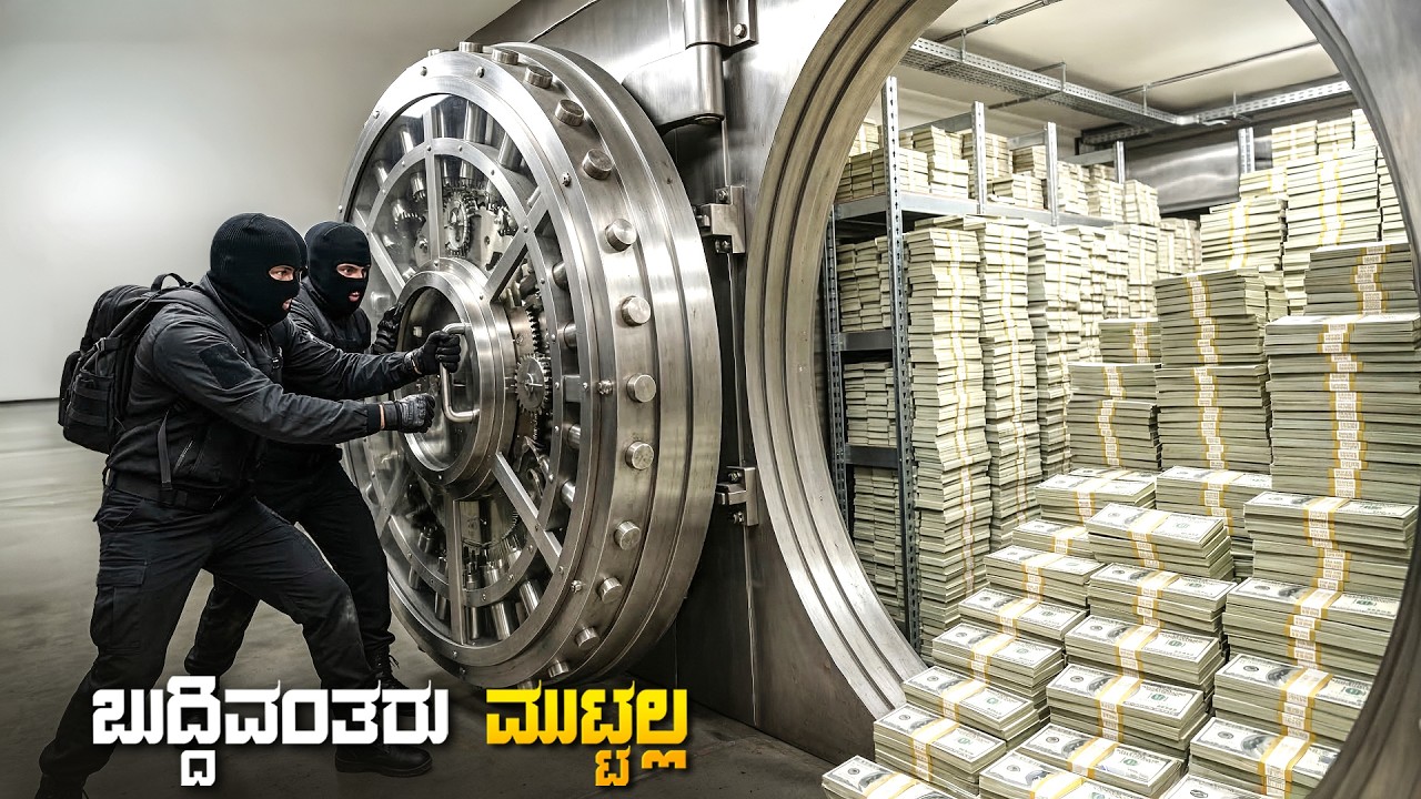 Casino Heist Movie Explained In Kannada • Heist Thriller Suspense • Netflix & Jio Hotstar & Prime