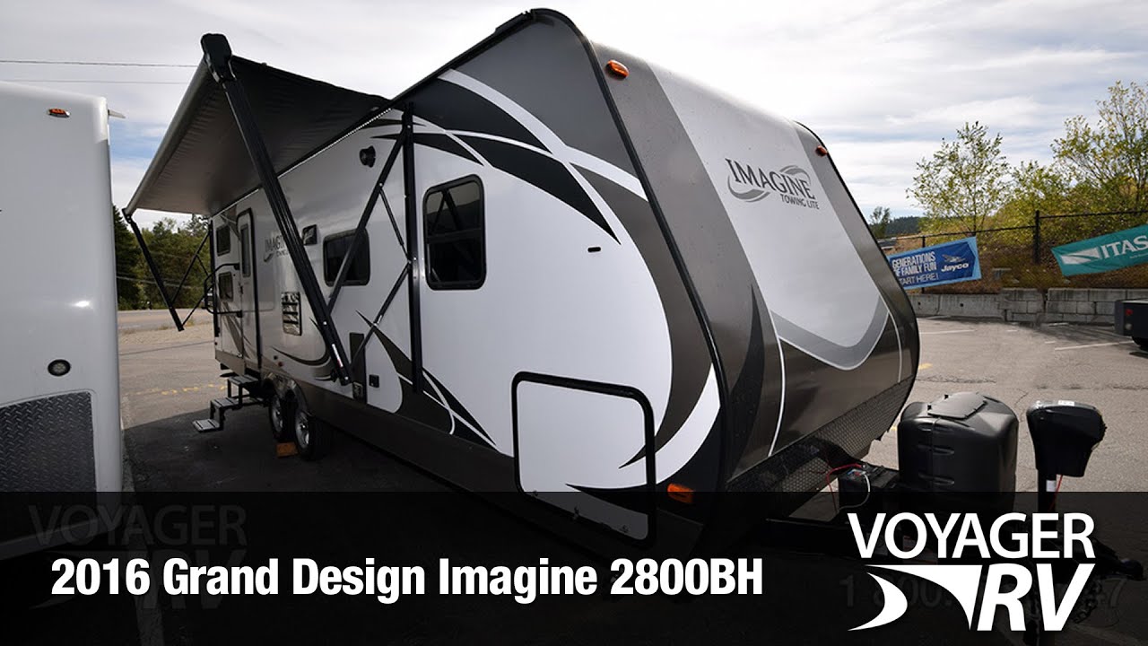 2016 Grand Design Imagine Travel Lite 2800BH Travel Trailer video tour - Voyager RV