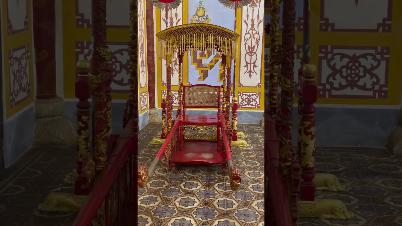රාජකීය දෝලාව / A Royal Palanquin #architecture #嗡嗡嗡 #history